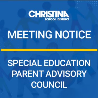 Special Education Parent Advisory Meeting